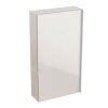 Geberit Acanto - Badkamer Bovenkast Met Interne Spiegel 450x820 Mm, Zand Grijs 500.639.JL.2