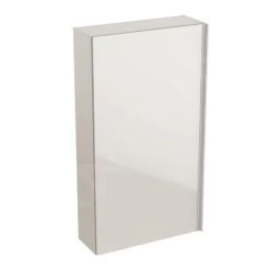 Geberit Acanto - Badkamer Bovenkast Met Interne Spiegel 450x820 Mm, Zand Grijs 500.639.JL.2