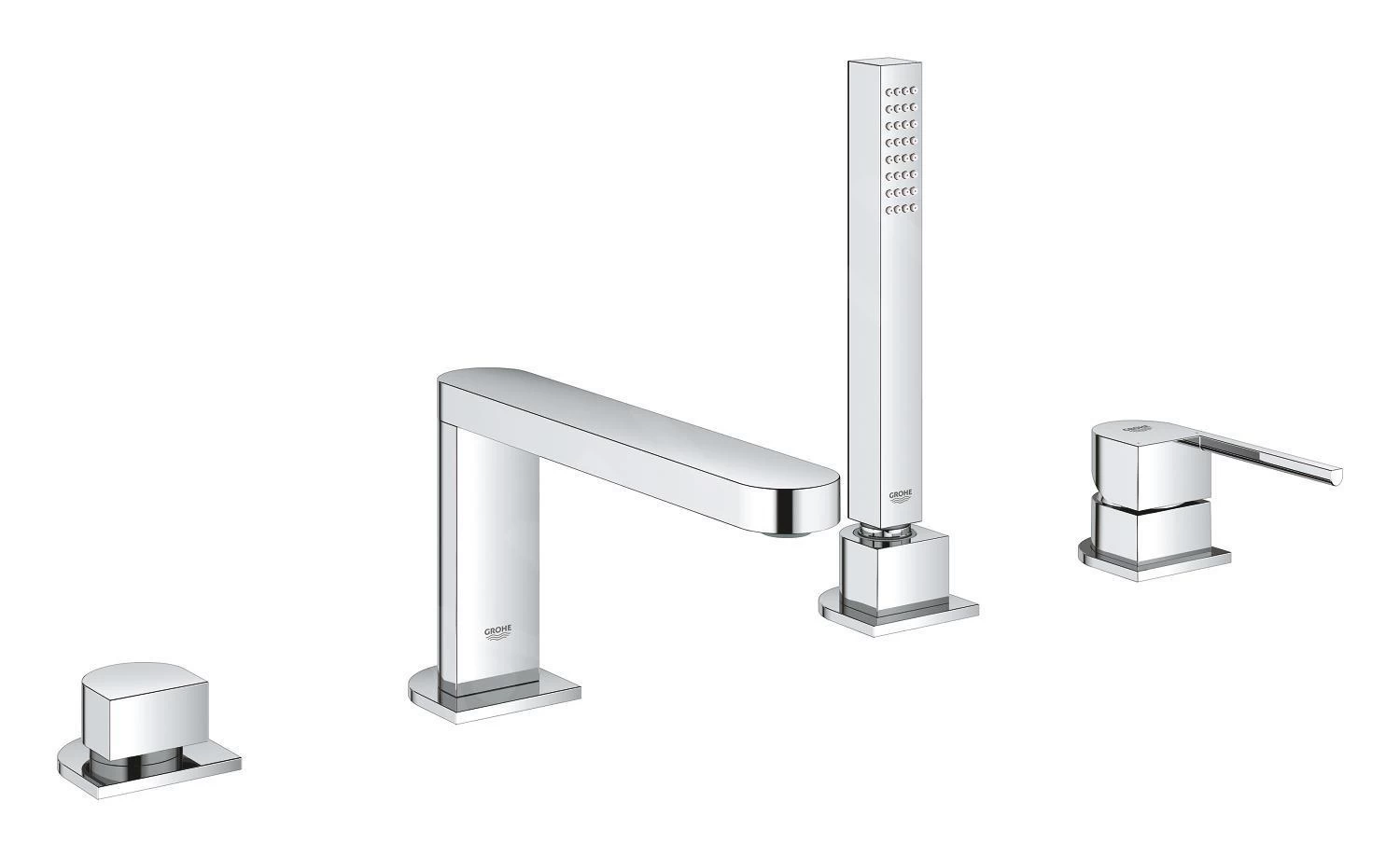 Grohe Plus - 4-gats Badrandcombinatie, Chroom 29307003 3 Grohe Plus - 4-gats Badrandcombinatie, Chroom 29307003