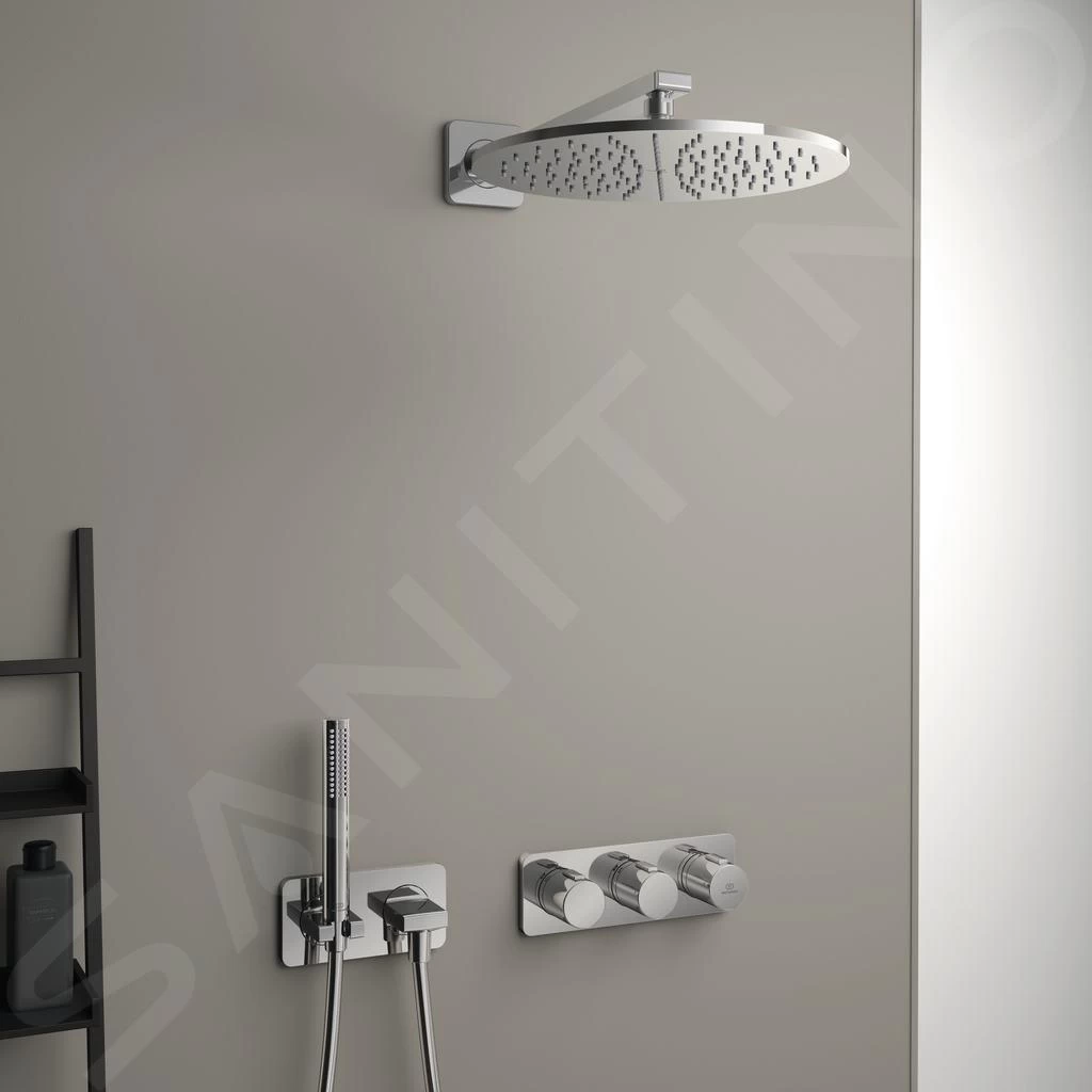 Ideal Standard Archimodule - Doucheset 300 Met Inbouwthermostaat, 1jet, Chroom A1549AA 5 Ideal Standard Archimodule - Doucheset 300 Met Inbouwthermostaat, 1jet, Chroom A1549AA - Afbeelding 3