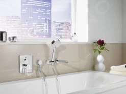 Hansa Viva - Doucheset Van Douchekop, Douchehouder En Doucheslang, Chroom 44170210 -BadderenMetVoordeel f3c5111d3d4672f11826fa20