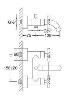 Steinberg 250 - Badkraan, Mat Zwart 250 1100 S -BadderenMetVoordeel f4faaf3193843f33275a8f42