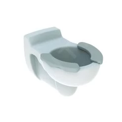 Geberit Bambini - Kinder Hangend Toilet, Wit/grijs 201715000