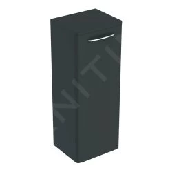 Geberit Selnova Square - Onderkast 866x330x280 Mm, 1 Deur, Mat Lava 501.392.JK.1