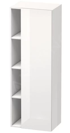 Duravit DuraStyle - Hoge Kast 1400x500x360 Mm, Rechts, Glanzend Wit DS1239R2222