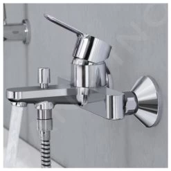 Grohe BauEdge - Badmengkraan Opbouw, Chroom 23334000 -BadderenMetVoordeel fd7e8cd3cf0baf2dbe6e79f6