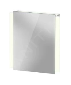 Duravit Ketho.2 - Spiegelkast Met LED Verlichting, 700x600x157 Mm, 1 Deur, Scharnieren Rechts K27135R00001000