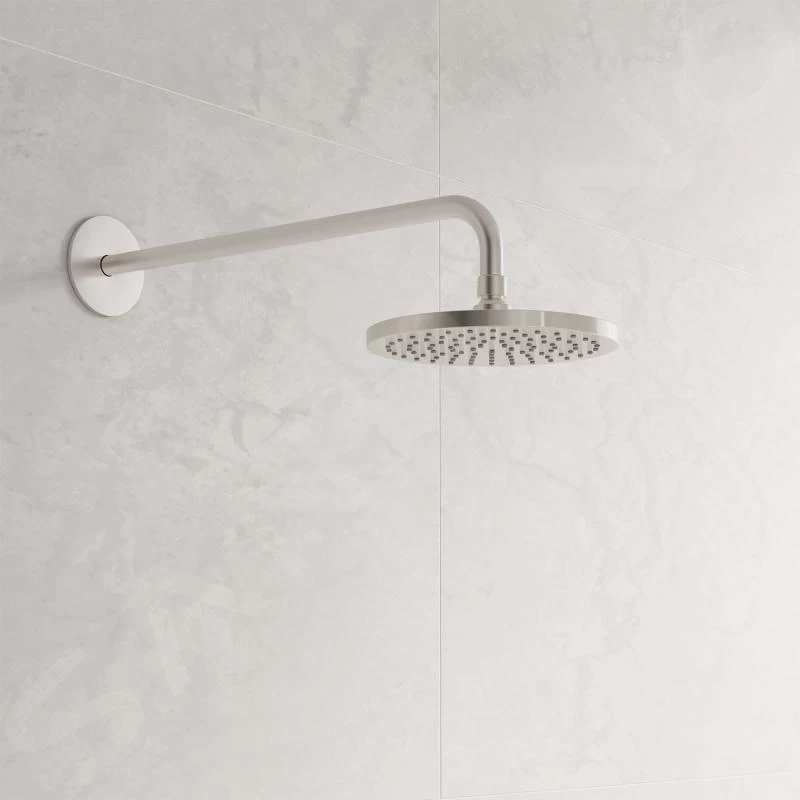 Steinberg 100 - Hoofddouche, Diameter 200 Mm, Geborsteld Nikkel 100 1687 BN 5 Steinberg 100 - Hoofddouche, Diameter 200 Mm, Geborsteld Nikkel 100 1687 BN - Afbeelding 3