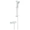 Grohe Grohtherm 2000 - Thermostatische Douchekraan Met Douchegarnituur 600 Mm, Chroom 34195001 -BadderenMetVoordeel ffdd68fa706e293ab5764537